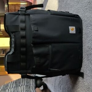 Carhartt 28L Cunch-top Convertible Tote Backpack In Black